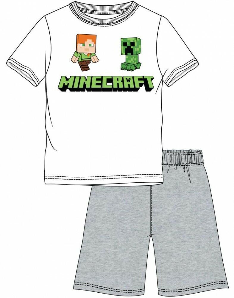 Minecraft pizsama 104 - 152 cm