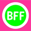 BFF csillámfestő sablon
Best Friends Forever