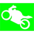 Motor csillámfestő sablon