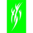 Nonfi 7 csillámfestő sablon
