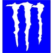 Monster csillámfestő sablon