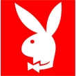 Playboy nyuszi csillámfestő sablon