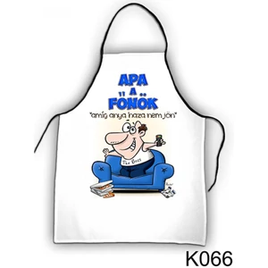Apa a főnök – vicces férfi kötény