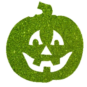 Halloween csillámfestő sablon