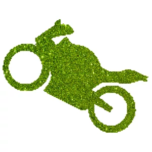 Motor csillámfestő sablon
