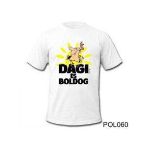 Dagi és Boldog …. feliratú póló