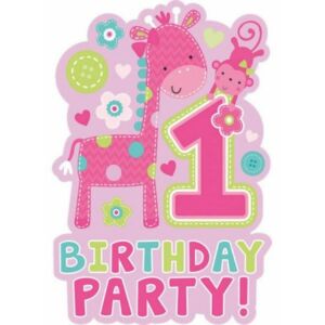 Első születésnap Party Meghívó