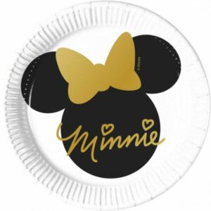 Disney Minnie Gold Papírtányér