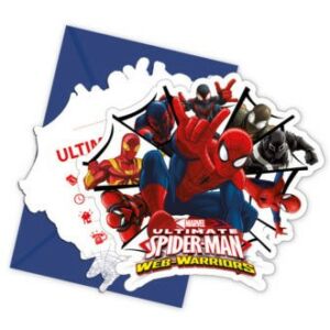 Ultimate Spiderman Web Warriors, Pókember Party Meghívó