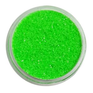 UV Zöld csillámpor