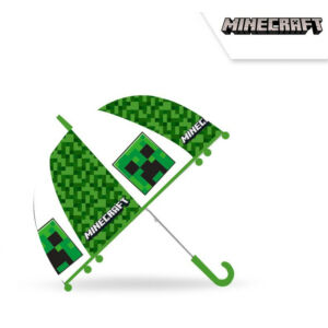 Minecraft Gyerek félautomata átlátszó esernyő