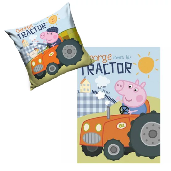 Peppa malac polár takaró + párna szett