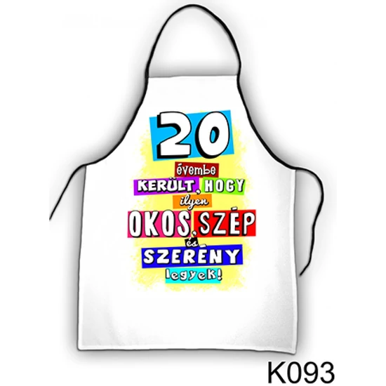 20 évembe került...  – vicces kötény