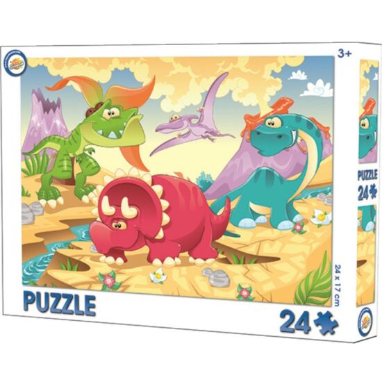 Dinoszaurusz puzzle 24 db-os