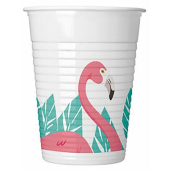 Flamingó Műanyag pohár