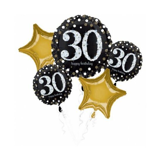Happy Birthday 30 Fólia lufi