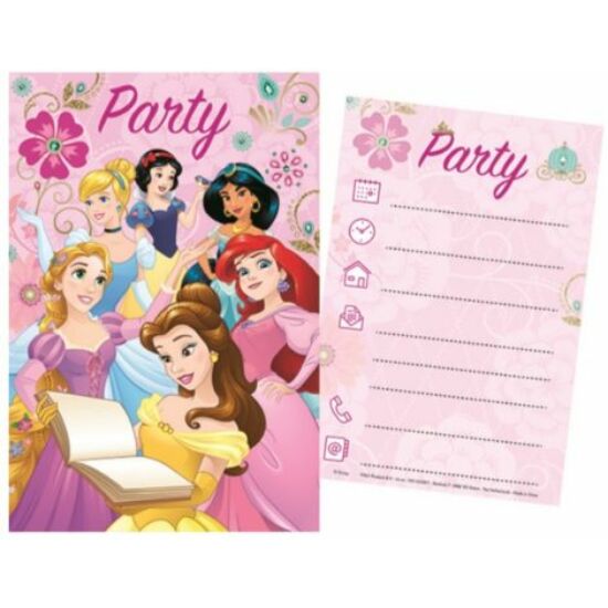 Disney Hercegnők Party Meghívó