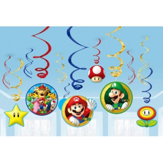 Super Mario Szalag dekoráció
