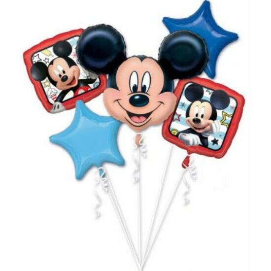 Disney Mickey Fólia lufi 5 db-os szett