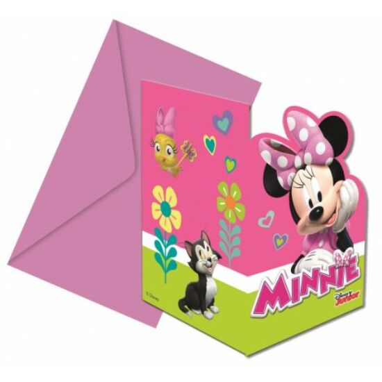 Disney Minnie Happy Helpers Party Meghívó