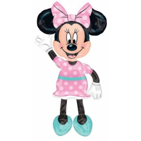 Disney Minnie, sétáló fólialufi 137 cm