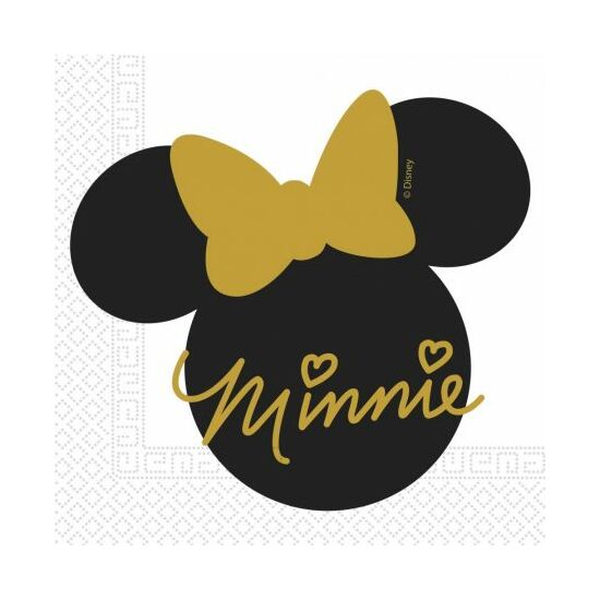 Disney Minnie Gold szalvéta