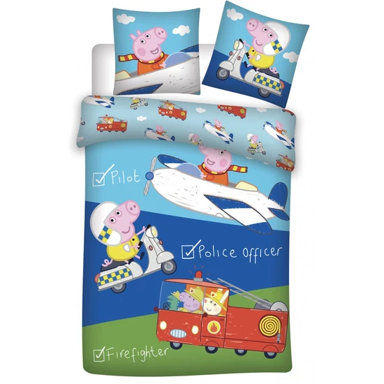 Peppa malac ovis - gyerek ágyneműhuzat