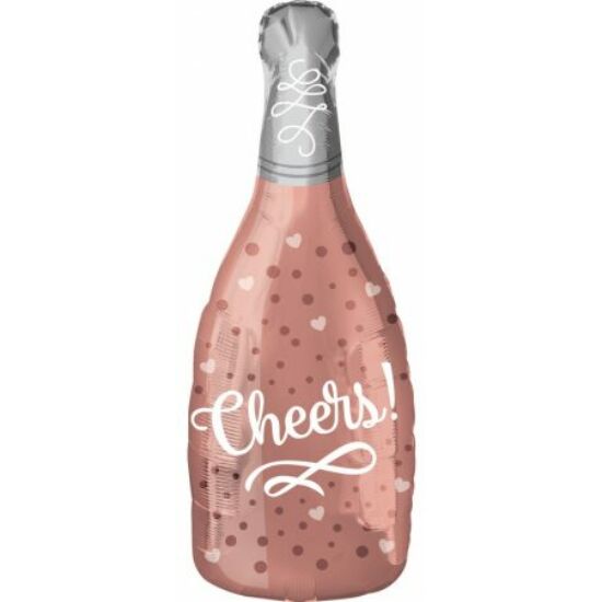 Champagne Bottle, Pezsgős üveg Fólia lufi