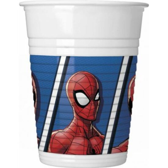 Spiderman Team Up, Pókember Műanyag pohár