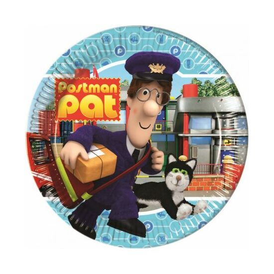 Postman Pat, Postás Pat Papírtányér 8 db-os