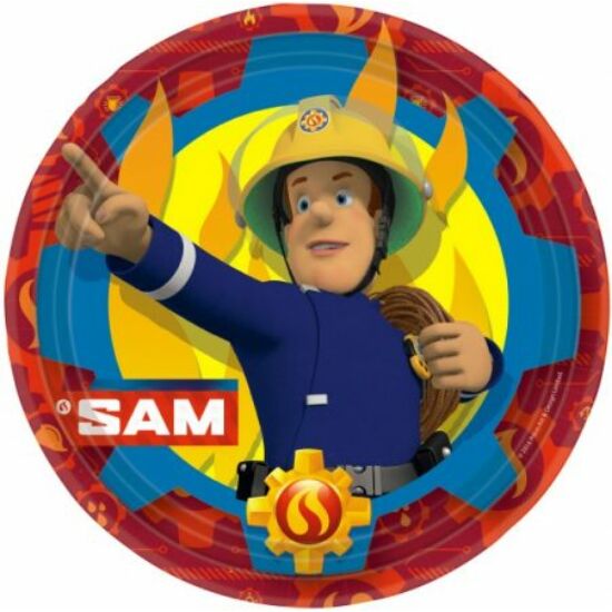 Sam a tűzoltó Papírtányér