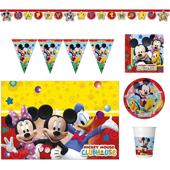 Disney Mickey Party szett (39 db-os)