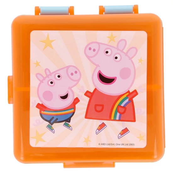 Peppa Malac többrekeszes, emeletes szendvicsdoboz
