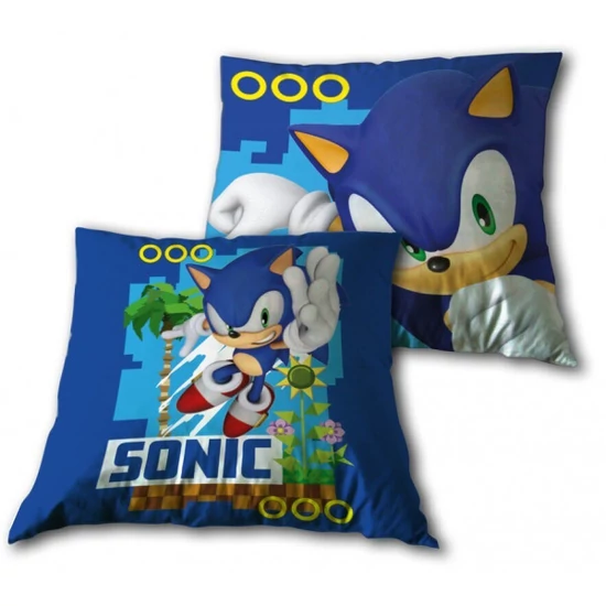 Sonicpárna, díszpárna