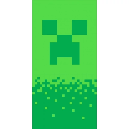 Minecraft fürdőlepedő, strandtörölköző