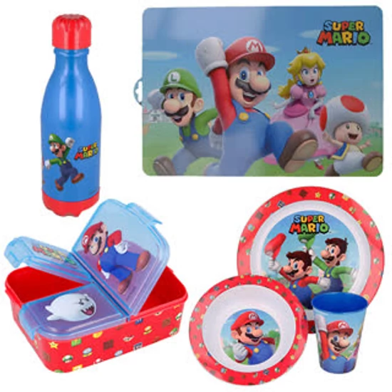 Super Mario 6 részes uzsonnás szett